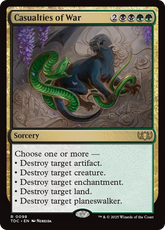 Baixas de Guerra / Casualties of War - Magic: The Gathering - MoxLand